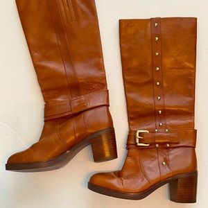 Beautiful brown, studded Michael Kors boot
